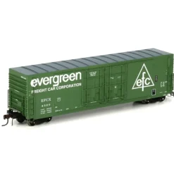 Athearn 69042 HO Evergreen Freight Car Corp. 50' PC&F Plug Door Box Car #4320 - Model Train Junction: Quality Parts and Art Supplies