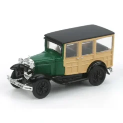 Athearn 26408 HO Ford Model A Woody, Dark Green - Model Train Junction: Quality Parts and Art Supplies