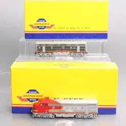 Athearn 99042 HO Genesis Santa Fe Non-Powered F-7AB Diesel Locomotive Set LN/Box - Model Train Junction: Quality Parts and Art Supplies