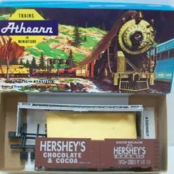 Athearn 1937 HO Hershey's 40' Steel Ice Bunker Reefer Kit - Model Train Junction: Quality Parts and Art Supplies