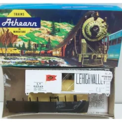 Athearn 211 HO Lehigh Valley 40' Boxcar Kit - Model Train Junction: Quality Parts and Art Supplies