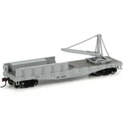 Athearn 86038 HO Maintenance Of Way 40' Derrick Flat Car #110657 - Model Train Junction: Quality Parts and Art Supplies