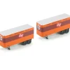Athearn 92472 HO Milwaukee Road Two 25' Trailers 28-4 and 28-19 - Model Train Junction: Quality Parts and Art Supplies