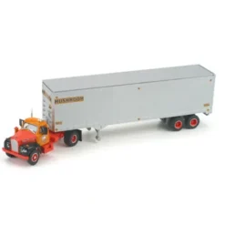 Athearn 93193 HO Mushroom Mack B Tractor w/40' Trailer - RTR - Model Train Junction: Quality Parts and Art Supplies