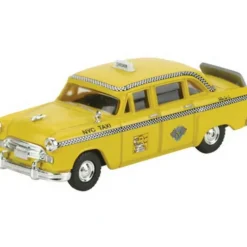 Athearn 26375 HO New York Yellow Checker A8 Taxi - Model Train Junction: Quality Parts and Art Supplies