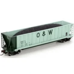 Athearn 94929 HO Onieda & Western RTR Bathtub Gondola w/Load #99012 - Model Train Junction: Quality Parts and Art Supplies