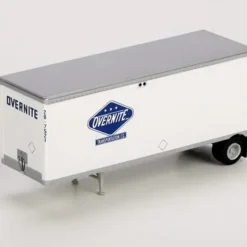 Athearn 29150 HO Overnite 28' Trailer #1 (Set of 2) - Model Train Junction: Quality Parts and Art Supplies