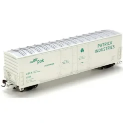 Athearn 96907 HO Patrick Industries 50' Double Plug Door Boxcar # 11204 - Model Train Junction: Quality Parts and Art Supplies