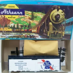 Athearn 2299-1 HO PBR 40' Steel Ice Bunker Reefer Kit - Model Train Junction: Quality Parts and Art Supplies