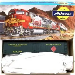 Athearn 5336 HO Railway Express 50' Reefer Kit - Model Train Junction: Quality Parts and Art Supplies