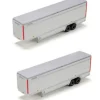 Athearn 27956 HO Red/Vertical UPSZ 40' Pacel Trailer Ready To Roll (Pack of 2) - Model Train Junction: Quality Parts and Art Supplies
