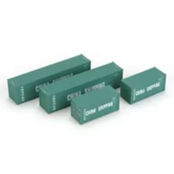 Athearn 27893 HO RTR 20' & 40' Containers, China - Model Train Junction: Quality Parts and Art Supplies