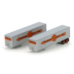 Athearn 70957 HO RTR 40' Cooper Jarret Exterior Post Semi Trailers (Set of 2) - Model Train Junction: Quality Parts and Art Supplies