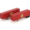 Athearn 73276 HO RTR 40' Fruehauf Z-Van Trailer, MKT #2 (2) - Model Train Junction: Quality Parts and Art Supplies