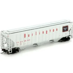 Athearn 72371 HO RTR 54' PS Covered Hopper, CB&Q #184612 - Model Train Junction: Quality Parts and Art Supplies