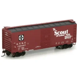 Athearn 70047 HO RTR 40' YSD Box, SF/Scout #142097 - Model Train Junction: Quality Parts and Art Supplies