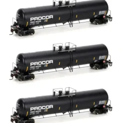 Athearn 97606 HO RTR 30,000-Gallon Ethanol Tank, Procor #1 (3) - Model Train Junction: Quality Parts and Art Supplies