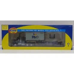 Athearn 92648 HO RTR Kenworth w/20' Container, P&O #1 - Model Train Junction: Quality Parts and Art Supplies