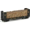 Athearn 91455 HO RTR Pulpwood Flat w/Load, CSX #1 - Model Train Junction: Quality Parts and Art Supplies