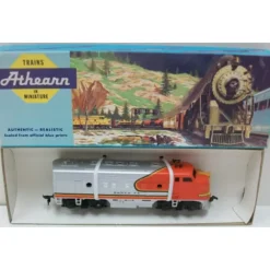 Athearn 3001 HO Santa Fe F-7 A Unit Dummy Diesel Locomotive - Model Train Junction: Quality Parts and Art Supplies