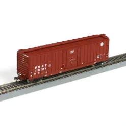 Athearn 70751 HO Scale BNSF 50' Outside-Post Plug-Door Boxcar #724324 - Model Train Junction: Quality Parts and Art Supplies