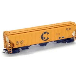 Athearn 72353 HO Scale Chessie/B&O 54' PS Covered Hopper #603147 - Model Train Junction: Quality Parts and Art Supplies