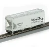 Athearn 95953 HO Scale D&RGW ACF 2970 Covered Hopper #15993 - Model Train Junction: Quality Parts and Art Supplies