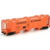 Athearn 89039 HO Scale Genesee & Wyoming Covered Hopper Car #710029 - Model Train Junction: Quality Parts and Art Supplies