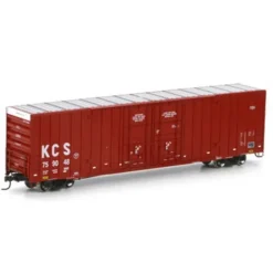 Athearn 96256 HO Scale KCS 60' Double Door Hi-Cube Boxcar #758048 - Model Train Junction: Quality Parts and Art Supplies