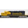 Athearn 4804 HO Scale Santa Fe SD40-2 Snoot Powered Diesel Locomotive #5136 EX - Model Train Junction: Quality Parts and Art Supplies