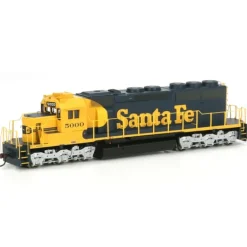 Athearn 89898 HO Scale Santa Fe SD40 Diesel Locomotive #5000 - Model Train Junction: Quality Parts and Art Supplies