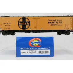 Athearn 97411 HO Scale Santa Fe ATSF 50' Ice Bunker Reefer #37331 - Model Train Junction: Quality Parts and Art Supplies