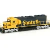 Athearn 89900 HO Scale Santa Fe SD40 Diesel Locomotive #5017 - Model Train Junction: Quality Parts and Art Supplies