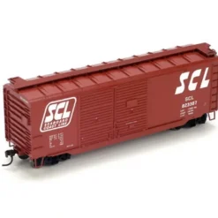 Athearn 74911 HO Scale Seaboard Coast Line 40' Double Door Boxcar #823387 - Model Train Junction: Quality Parts and Art Supplies