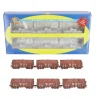 Athearn 94945 HO Scale Southern Pacific 26' Low Side Ore Cars (6-Car Set) - Model Train Junction: Quality Parts and Art Supplies