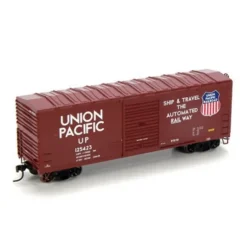 Athearn 73410 HO Scale Union Pacific 40' Modern Boxcar #125423 - Model Train Junction: Quality Parts and Art Supplies