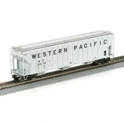 Athearn 73816 HO Scale WP FMC Covered Hopper #12075 - Model Train Junction: Quality Parts and Art Supplies