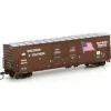 Athearn 96923 HO Scale WSOR/Bless America RTR 50' Double Door Plug Boxbar - Model Train Junction: Quality Parts and Art Supplies