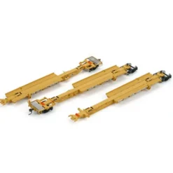 Athearn 28911 HO TTR Trinity 57' All Purpose Spine Car #361103 (Box of 3) - Model Train Junction: Quality Parts and Art Supplies