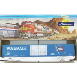Athearn 1979 HO Wabash 86' HC 4-Dr Boxcar Kit - Model Train Junction: Quality Parts and Art Supplies