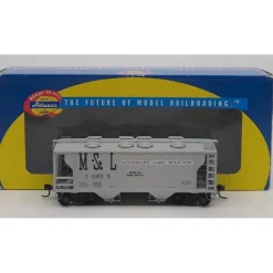 Athearn 94391 Minneapolis & St Louis PS2 2003 2-Bay Covered Hopper #70409 - Model Train Junction: Quality Parts and Art Supplies