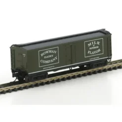 Athearn 11642 N Bowman's 40' Milk Car Version 2 #138 - Model Train Junction: Quality Parts and Art Supplies