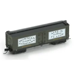 Athearn 23617 N Bowman's 40' Pfaudler Milk Car #124 - Model Train Junction: Quality Parts and Art Supplies