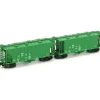 Athearn 23050 N Burlington Northern GATC 2600 Hopper Set #413414 (2) - Model Train Junction: Quality Parts and Art Supplies