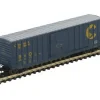 Athearn 10929 N Chessie/B&O 50' Berwick Boxcar #401112 - Model Train Junction: Quality Parts and Art Supplies