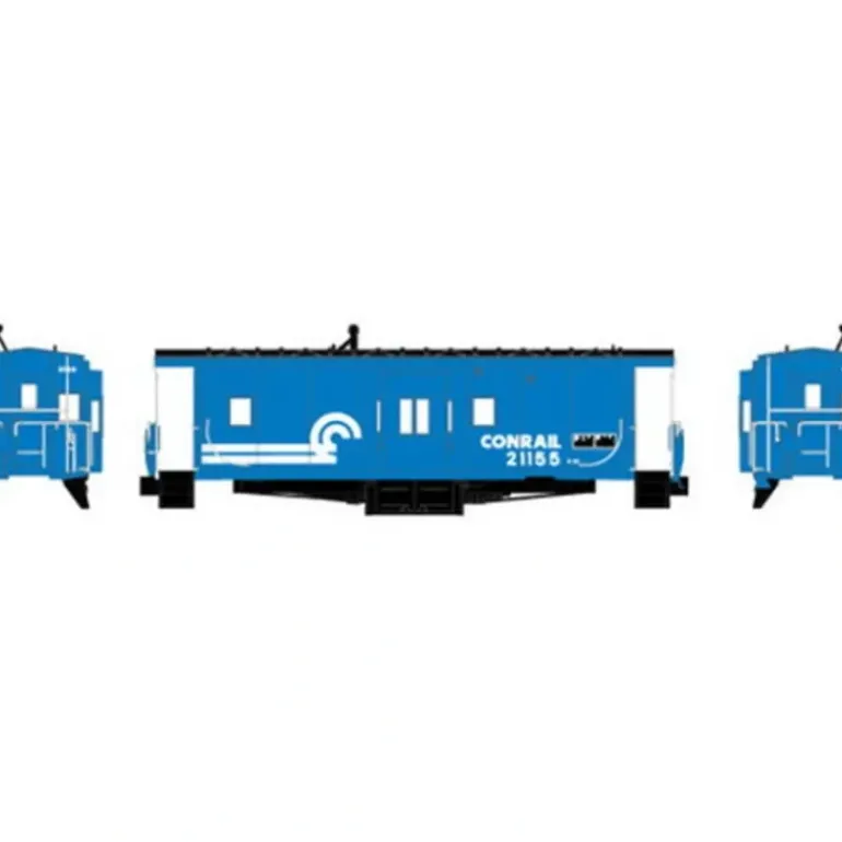 Athearn 23207 N Conrail Bay Window Caboose #21155 - Model Train Junction: Quality Parts and Art Supplies