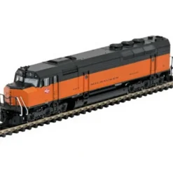 Athearn 16829 N Milwaukee Road FP45 Orange #3 - Model Train Junction: Quality Parts and Art Supplies