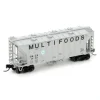 Athearn 23026 N Multifoods GATC 2600 Airslide Hopper #46041 - Model Train Junction: Quality Parts and Art Supplies