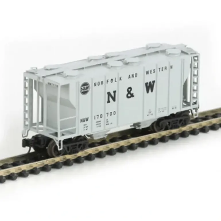 Athearn 12013 N Norfolk and Western PS-2 2600 Covered Hopper #170700 - Model Train Junction: Quality Parts and Art Supplies