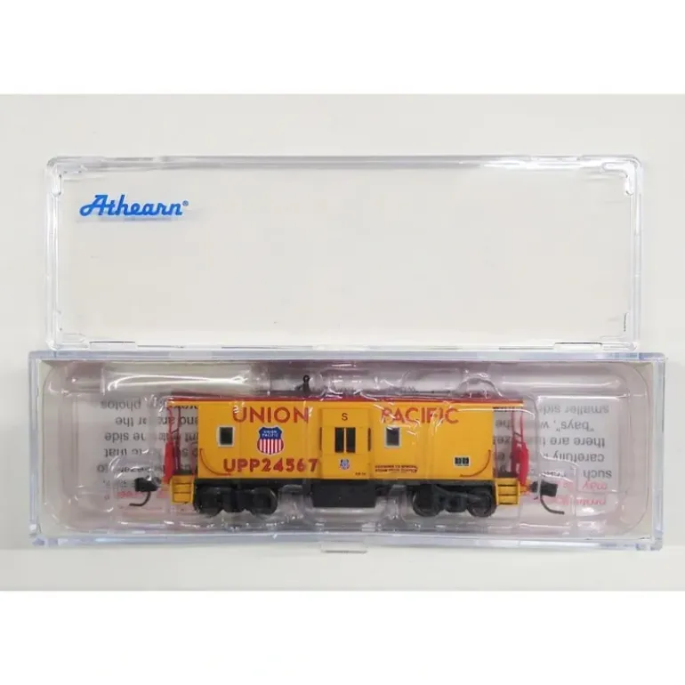 Athearn 23247 N Union Pacific Bay Window Caboose Steam Train #24567 - Model Train Junction: Quality Parts and Art Supplies